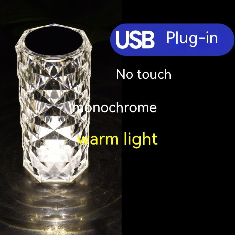 Crystal Rose Lamp Atmosphere Creative Led Table Lamp - Homevibz