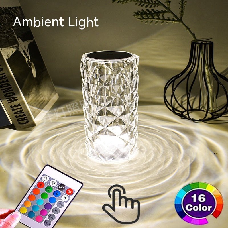 Crystal Rose Lamp Atmosphere Creative Led Table Lamp - Homevibz