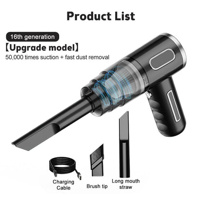 Home Handheld Portable Car Vacuum Cleaner - Homevibz