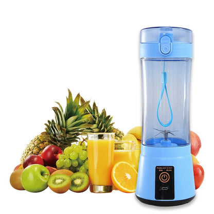 Homevibz Wireless Portable Electric Juicer – USB Rechargeable Personal Smoothie Blender - Homevibz