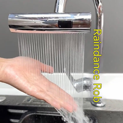 Kitchen Faucet Waterfall Outlet Splash Proof Universal Rotating Bubbler Multifunctional Water Nozzle Extension Kitchen Gadgets - Homevibz