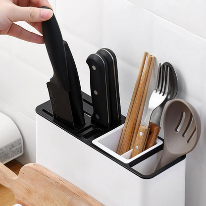 Tableware Storage Holders Kitchen Knife Plastic Storages Racks For Kitchen Convenience Cabinet Kitchen Gadgets - Homevibz