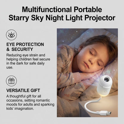 USB Starry Sky Lamp – Bedroom & Nursery Light - Homevibz